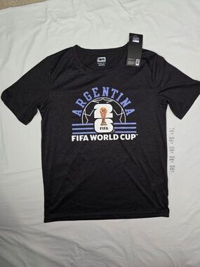 Argentina FIFA World Cup Graphic Tee - Black